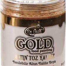 Dr. Gusto Gıda Boyası Metalik Toz Altın 10 GR