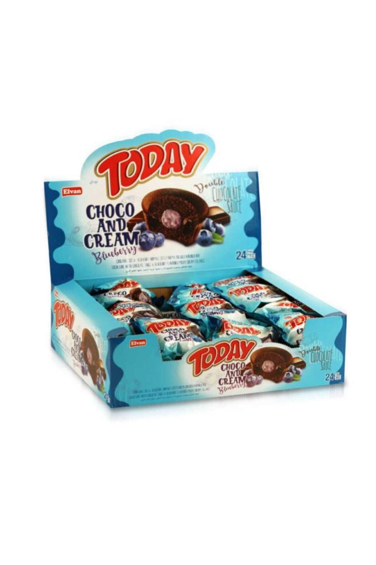 Today Double Choco And Cream Yabanmersinli 40 Gr. 24 Adet (1 Kutu)