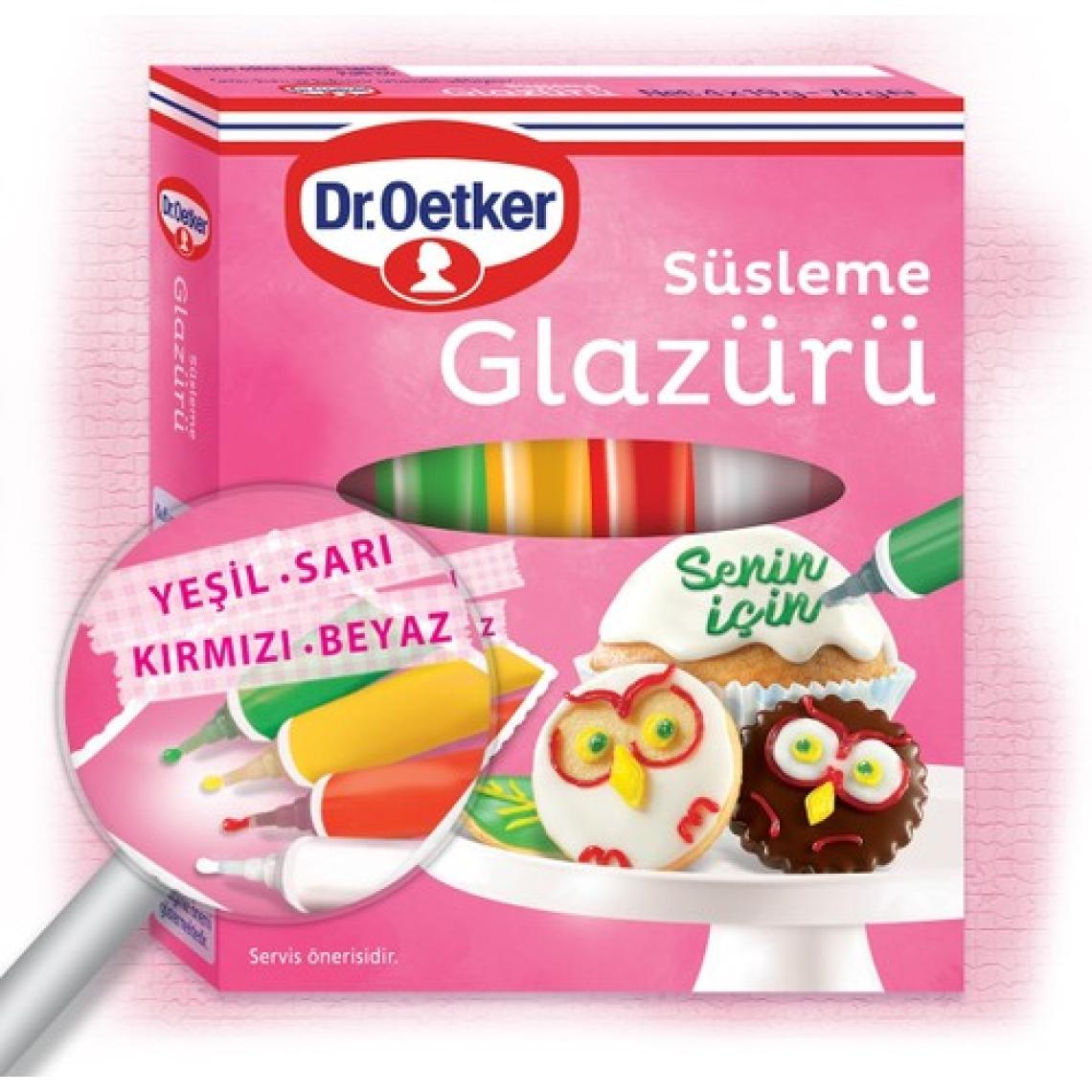 Dr. Oetker Süsleme Glazürü 76 gr