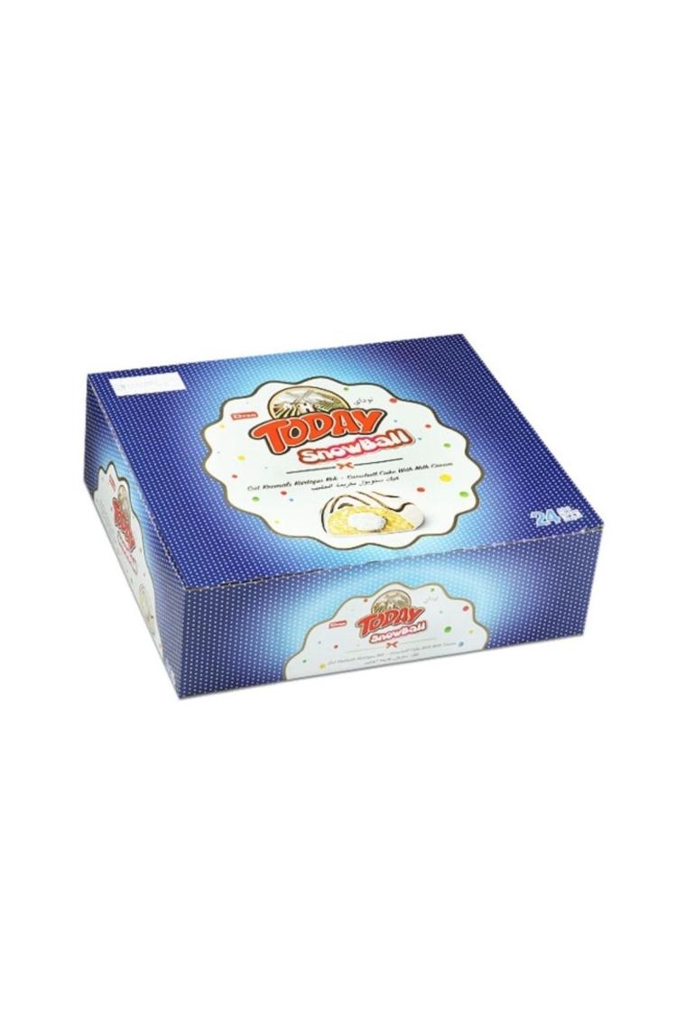 Today Snowball Sütlü Kek 35 Gr. 24 Adet (1 KUTU)
