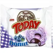 Today Donut Kek Yabanmersinli 35gr. 24 Adet (1 Kutu)