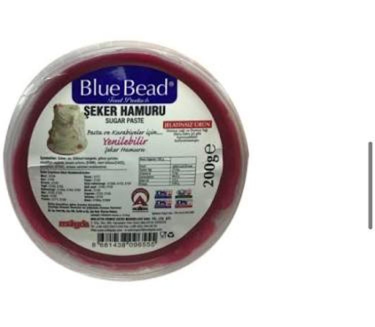 Blue Bead Fuşya Şeker Hamuru 200 GR