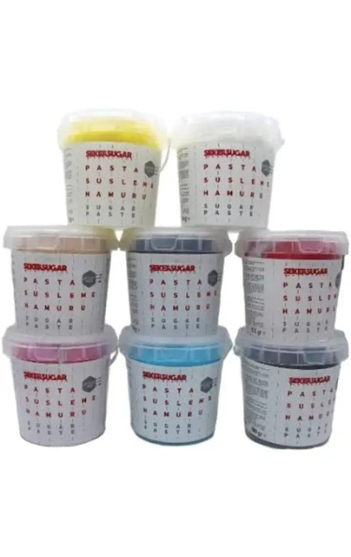 Şeker & Sugar Şeker Sugar Şeker Hamuru (500 Gr) - Mavi