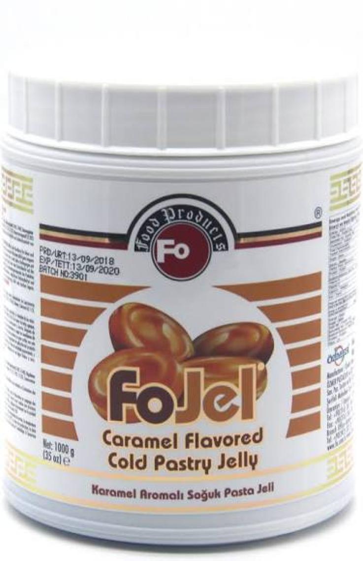 FOKaramel Aromalı Soğuk Pasta Jeli