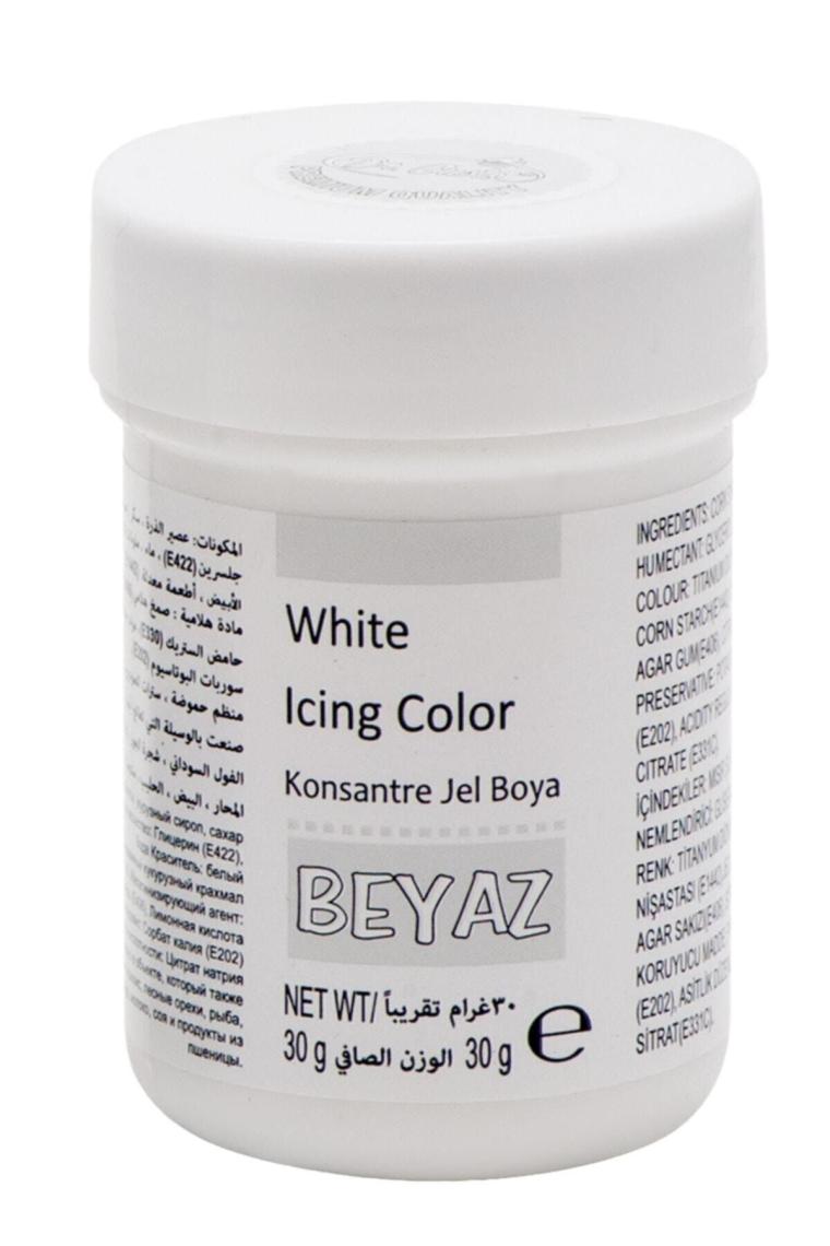 Dr. Gusto Jel 30 gr Beyaz Gıda Boyası