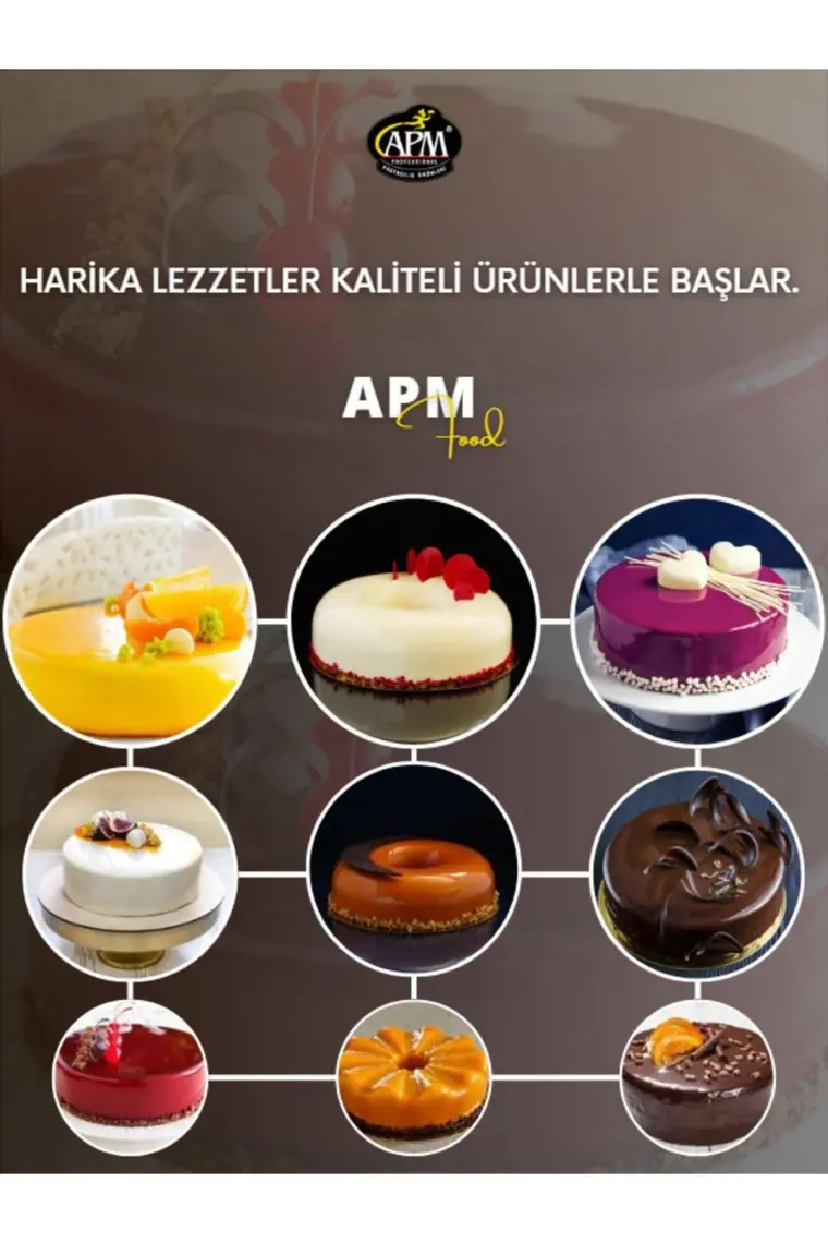 Apm Sade Soğuk Pasta Jeli