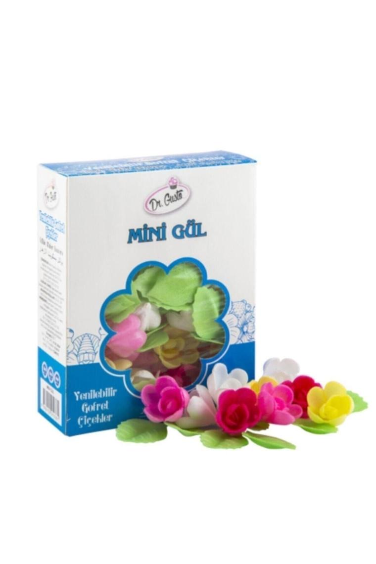 Renkli Gofret Mini Gül 50 Yaprak