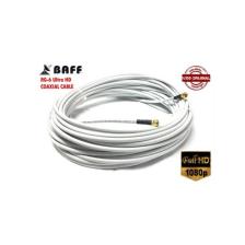 BAFF RG6 Anten Kablosu 30 Metre F Konnektörlü