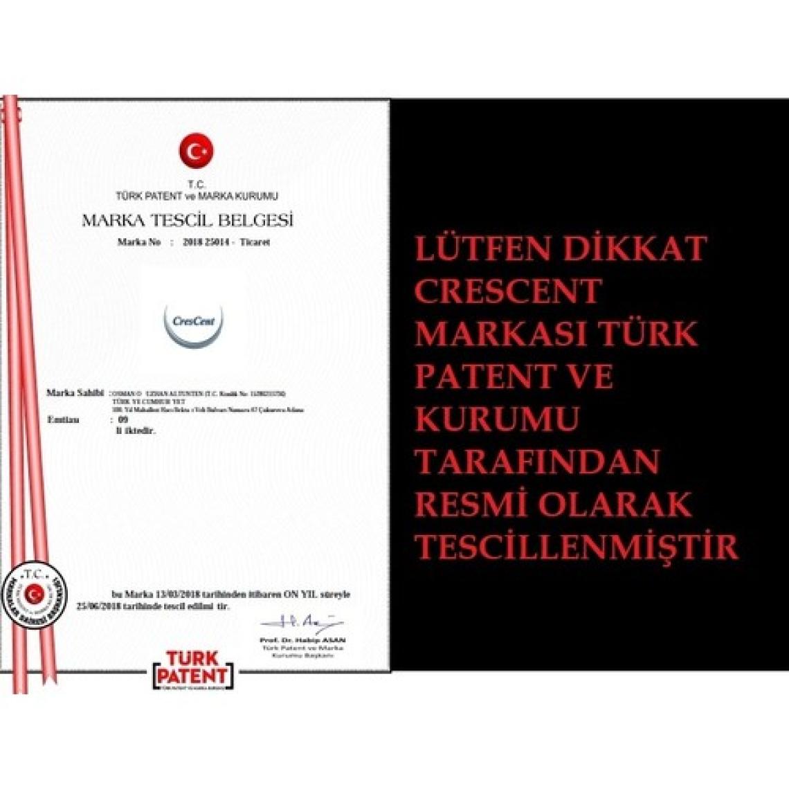Crescent Digitürk Sıkmalı F Konnektörlü A+++ Hazır Uydu Anten Kablosu Folyolu Rg6 Siyah Renk 3 M