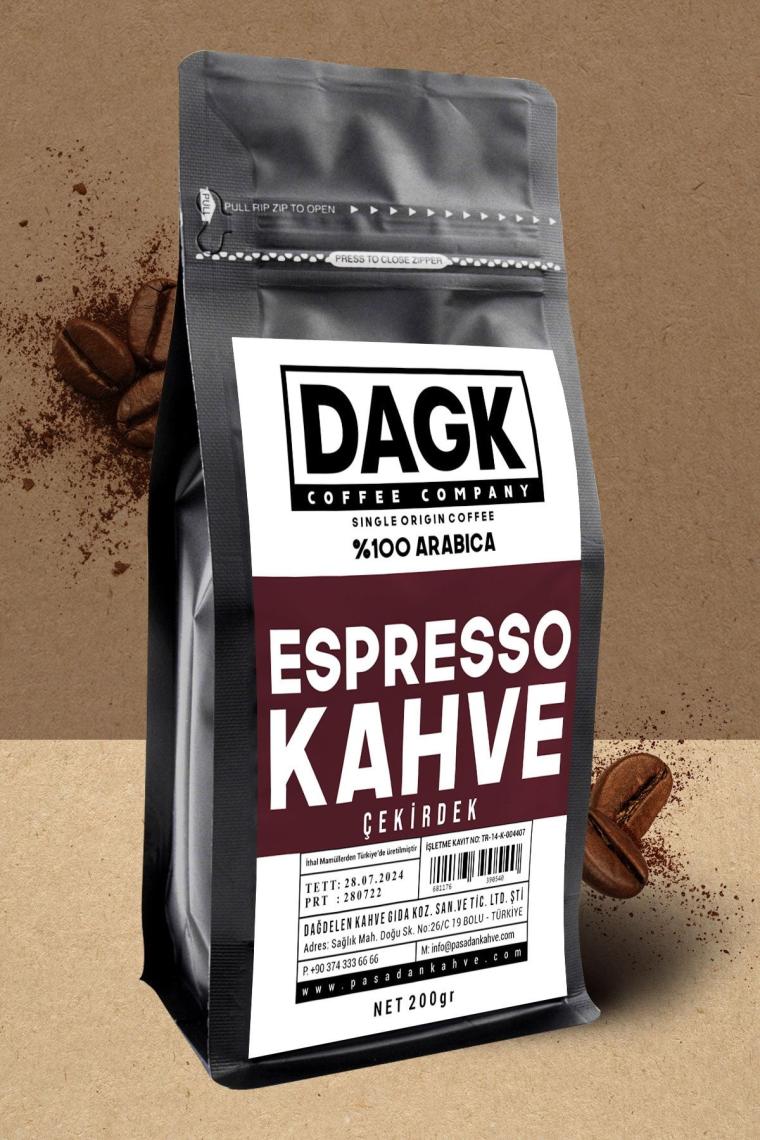Espresso Çekirdek Kahve 200gr