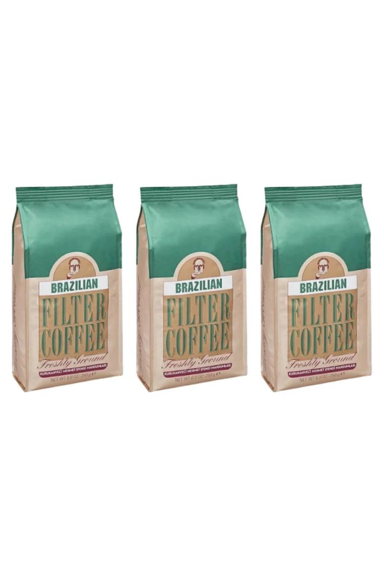 Brazilian Filtre Kahve 250 gr 3 Paket