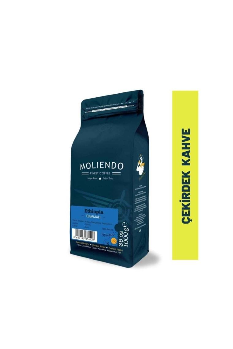Ethiopia Djimmah Yöresel Kahve ( Çekirdek Kahve ) 1000 G.
