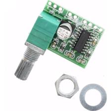 Robotekno Ses Yükseltici Mini Amfi Devresi PAM8403 Stereo 3W Amplifier 5V