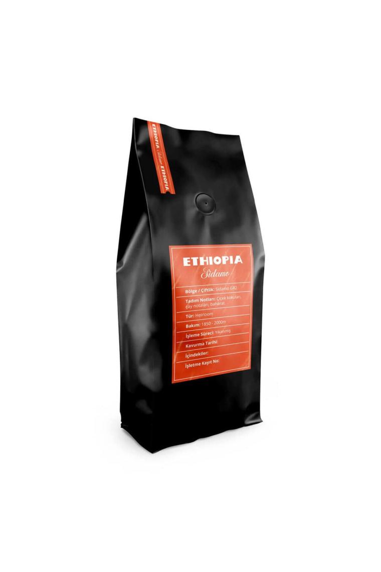 Ethiopia Sidamo (250 GRAM) Filtre Kahve