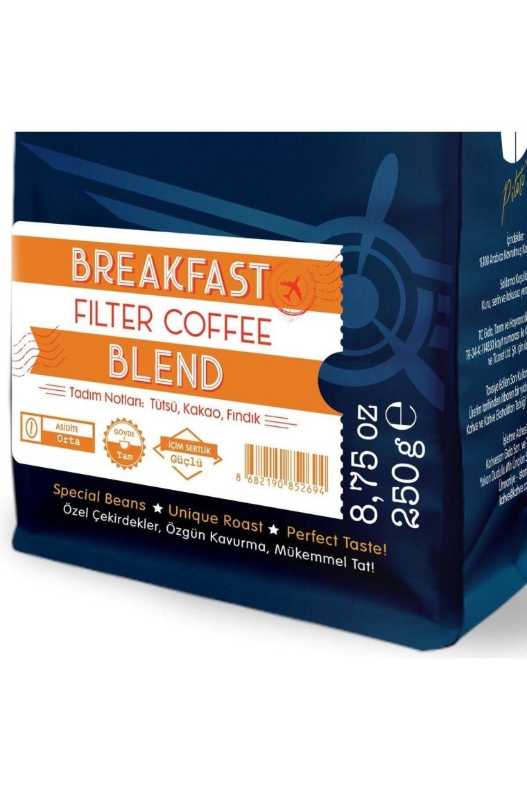 Breakfast Blend Filtre Kahve (ÖĞÜTÜLMÜŞ FİLTRE KAHVE) 250 G