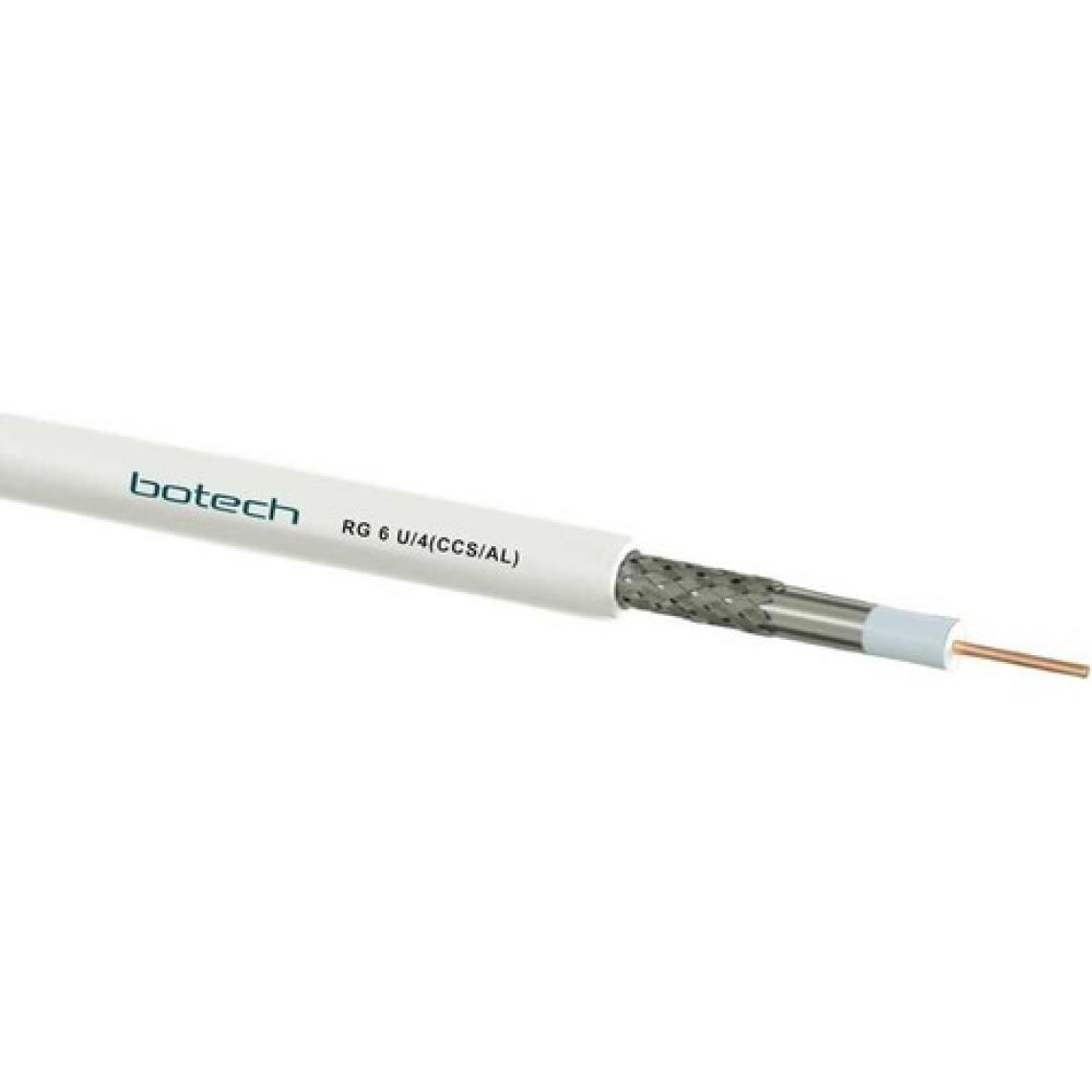 Botech Rg6/U 4K  25 Metre  Çanak Anten Kablosu