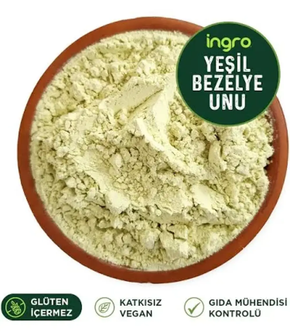 Ingro Glutensiz Yeşil Bezelye Unu 1000 G