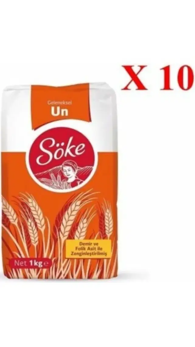 Söke Un 1 kg x 10'lu