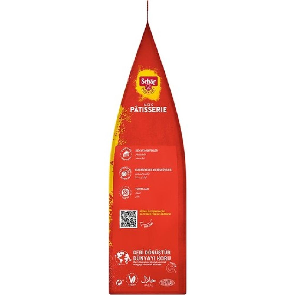 Schar Mix C Patisserie Glutensiz Un 1000 GR (5 ADET)