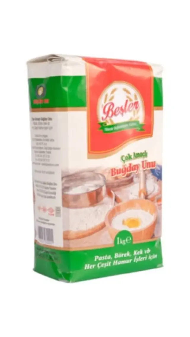 Beşler Un Pastalık Böreklik Un 1 kg
