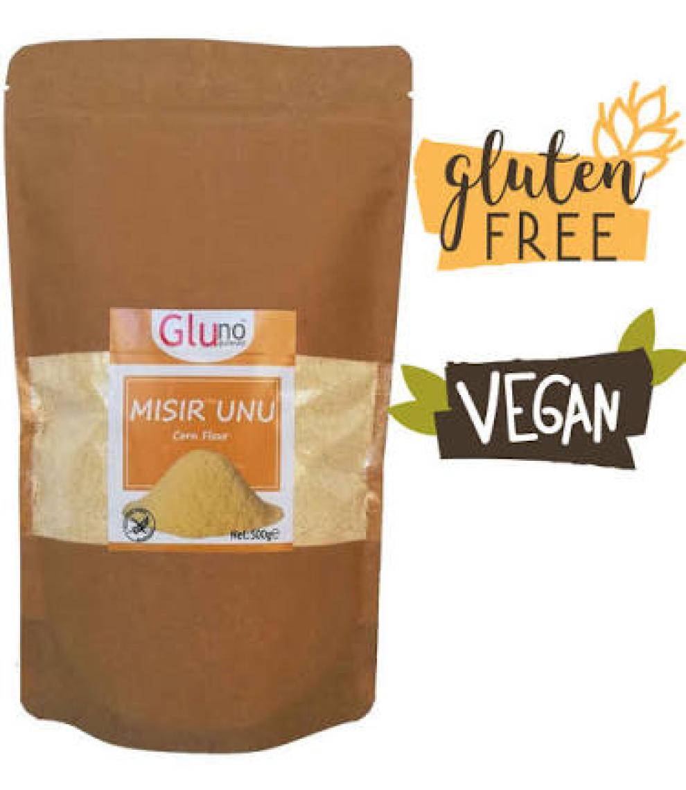 Gluno Glutensiz Mısır Unu 500 gr