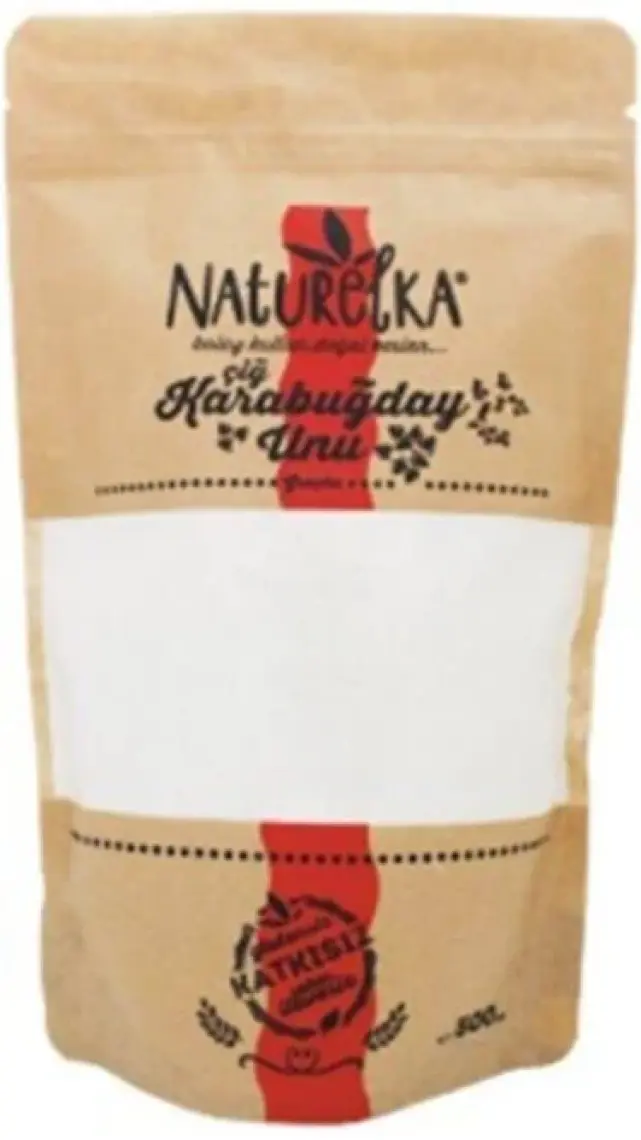 Naturelka Glutensiz Çiğ Karabuğday Unu 500 gr