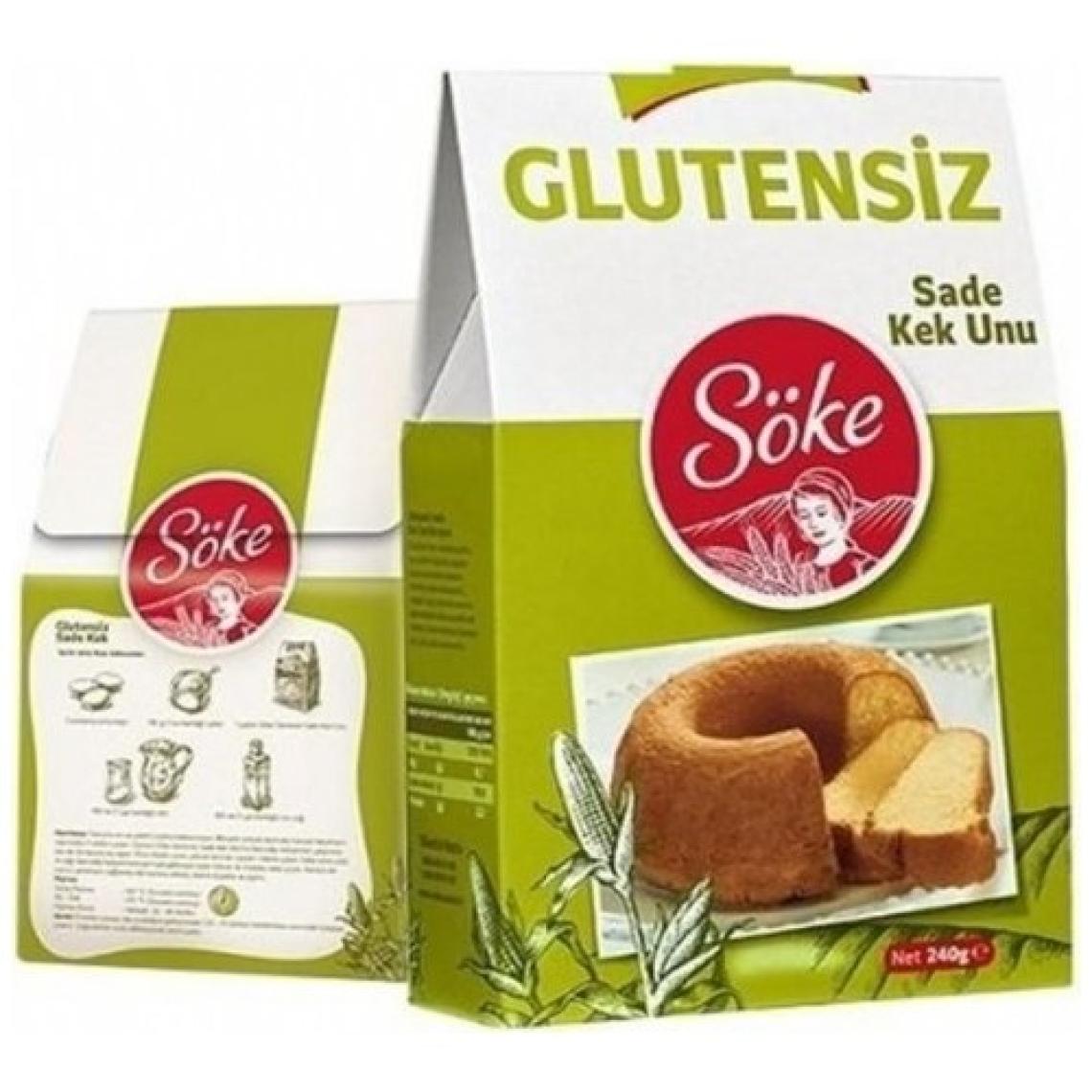 Söke Glutensiz Kek Unu Sade 240 gr