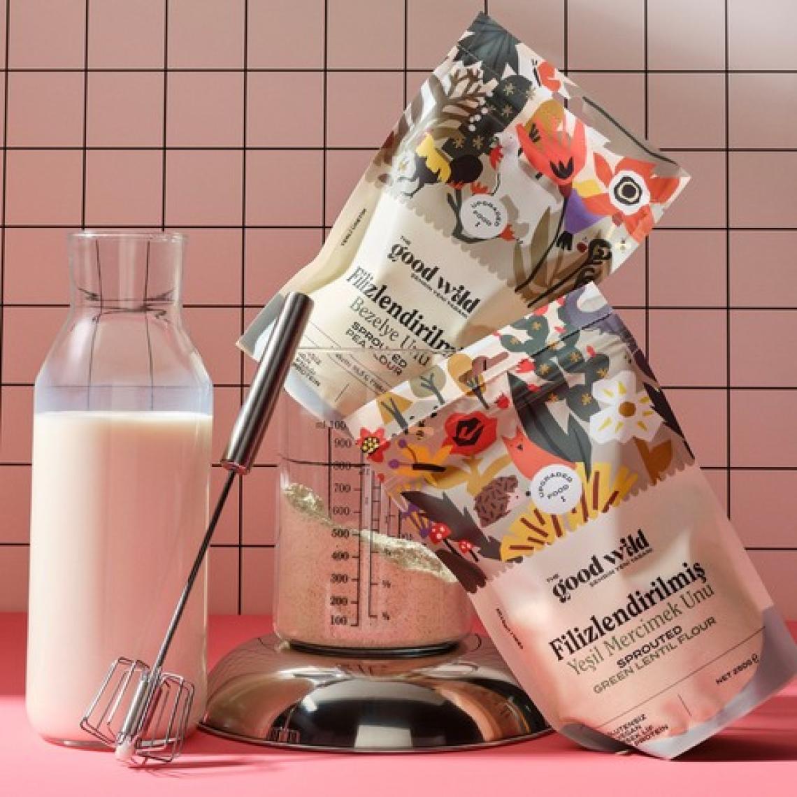 The Good Wild Glütensiz Filizlendirilmiş Yeşil Mercimek Unu 300 G