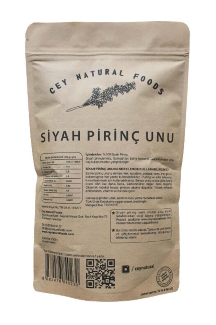 Siyah Pirinç Unu 500 Gr