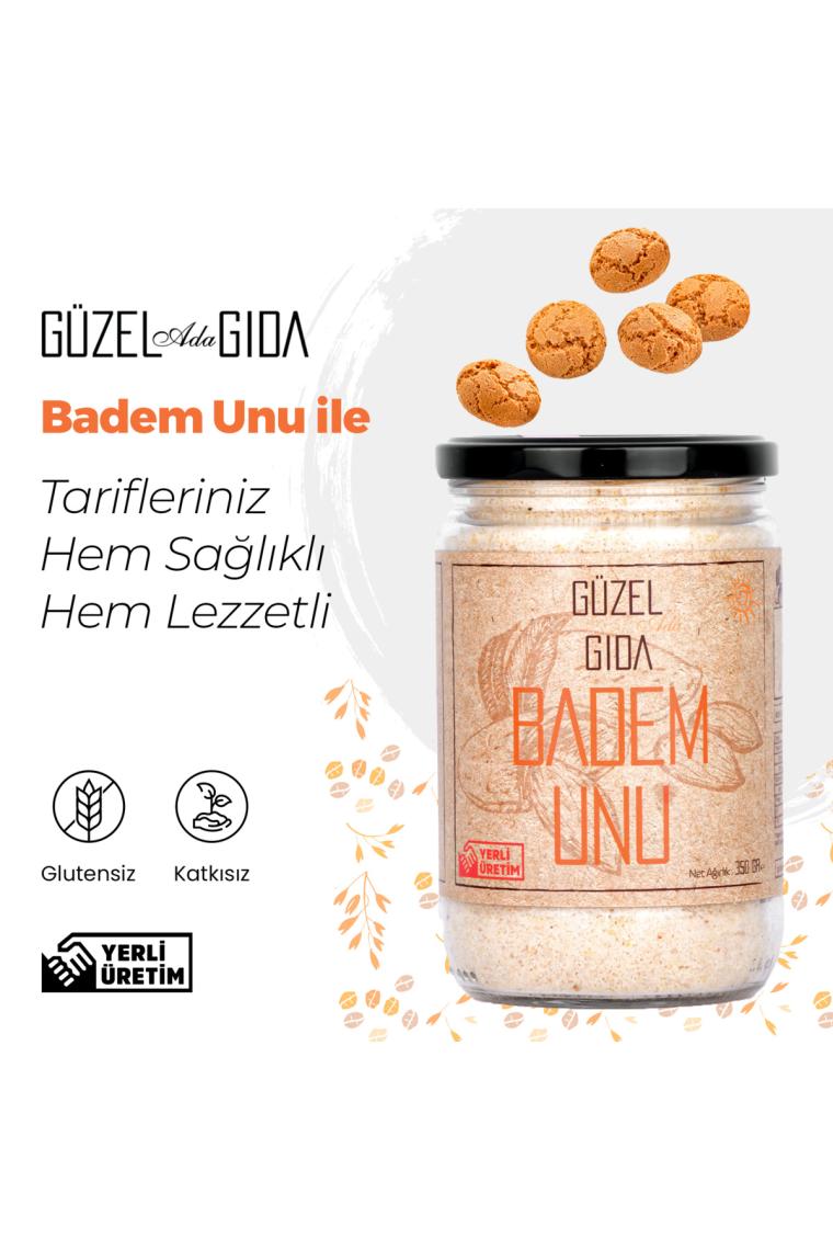 Güzel Ada Gıda Badem Unu 350 Gr (Glutensiz)