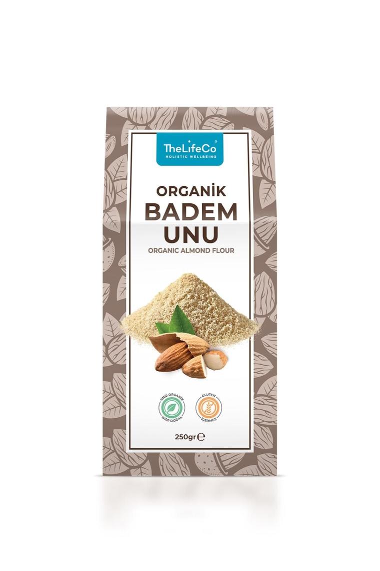 Organik Badem Unu 250 g (GLUTENSİZ, VEGAN)