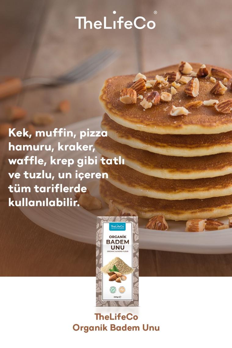 Organik Badem Unu 250 g (GLUTENSİZ, VEGAN)
