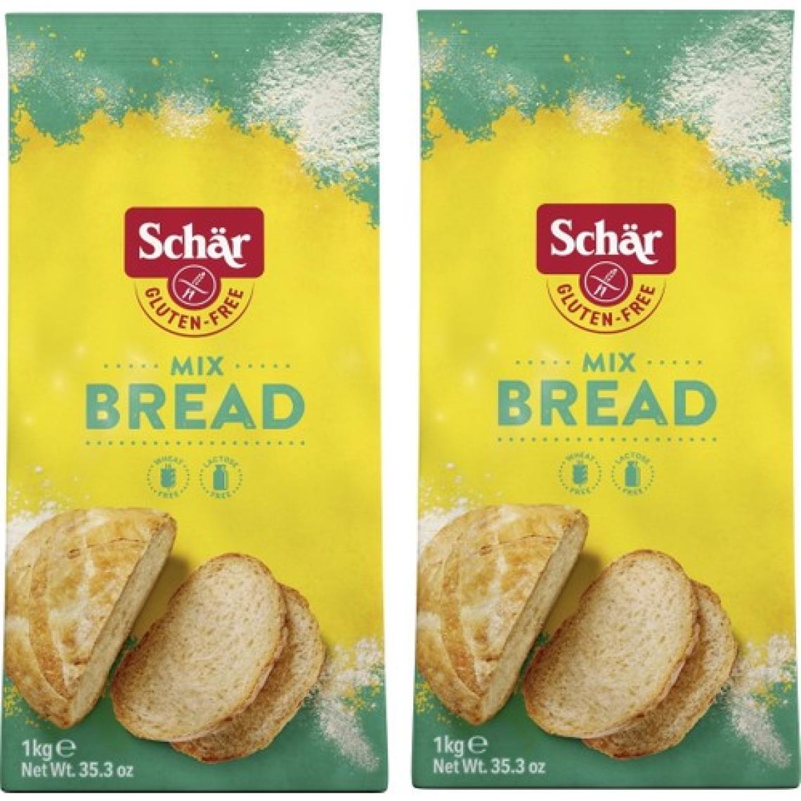 Schar Mix B Glütensiz Karışık Ekmek Unu 1 kg 2'li  Gluten Free