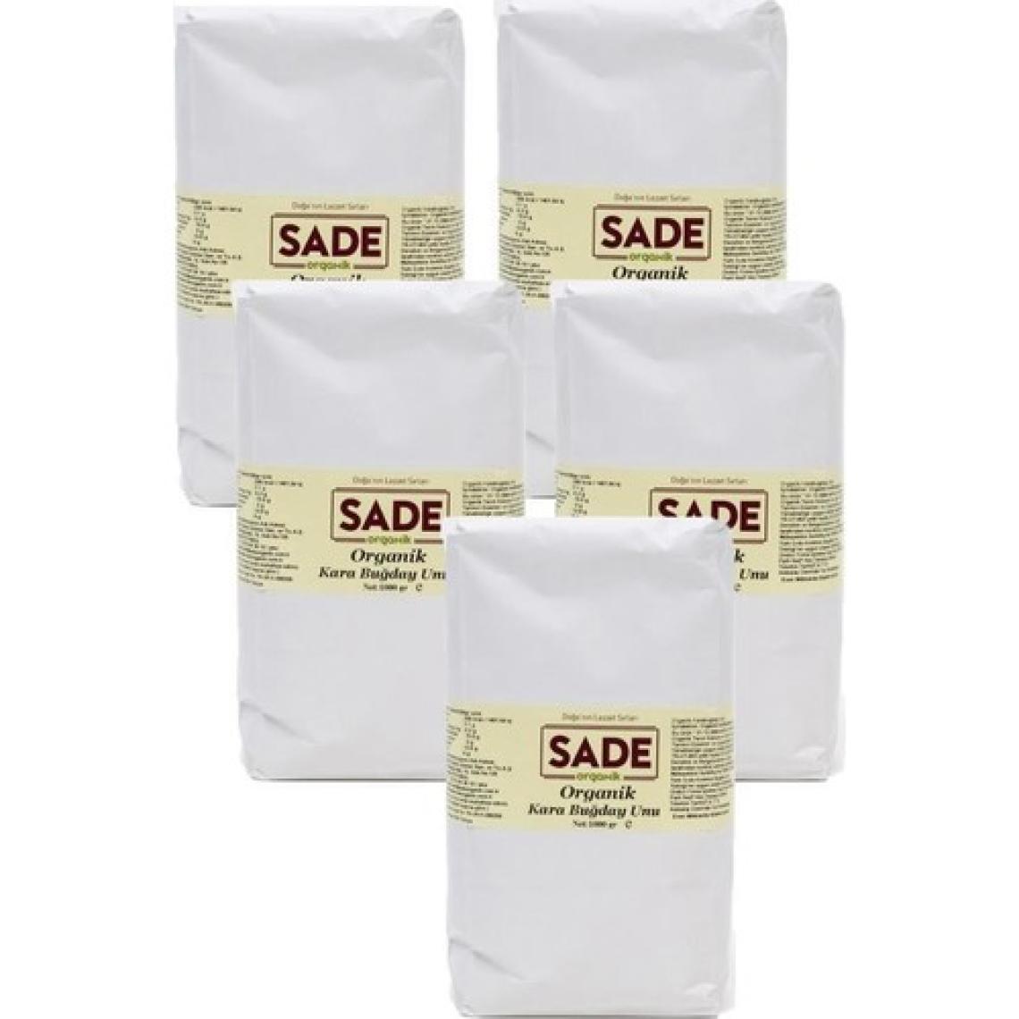 Sade Organik Karabuğday Unu 5X1000 gr