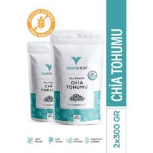 Tam Tarım 2 Adet - Glutensiz Chia Tohumu 300 gr