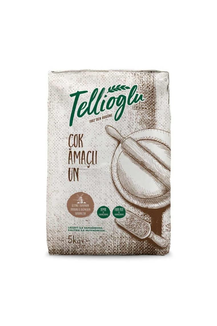Tellioğlu 5 kg Çok Amaçlı Un