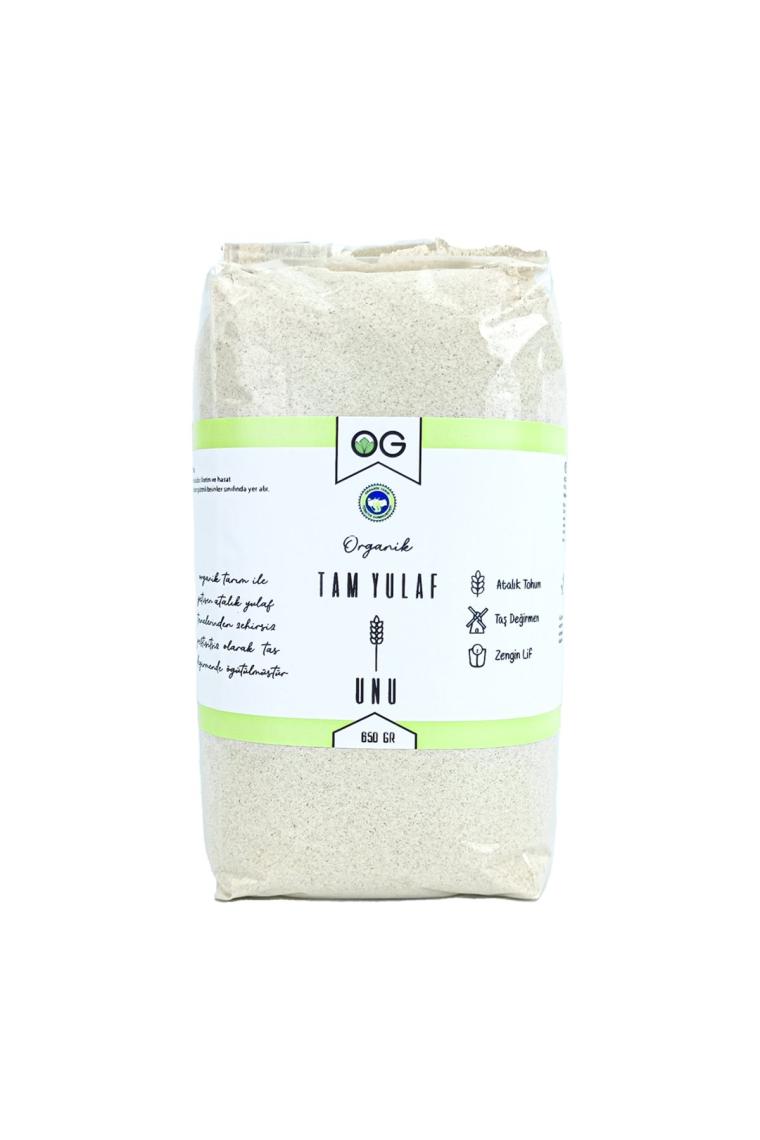 Organik Gurmem Organik Tam Yulaf Unu 650 gr