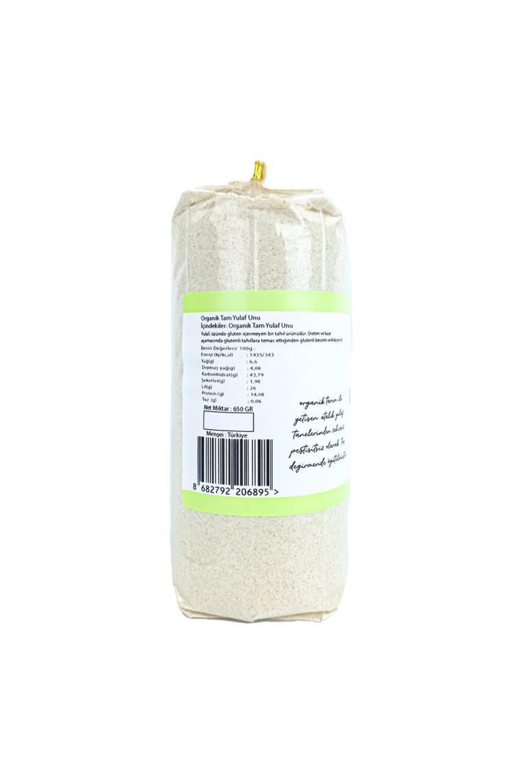 Organik Gurmem Organik Tam Yulaf Unu 650 gr