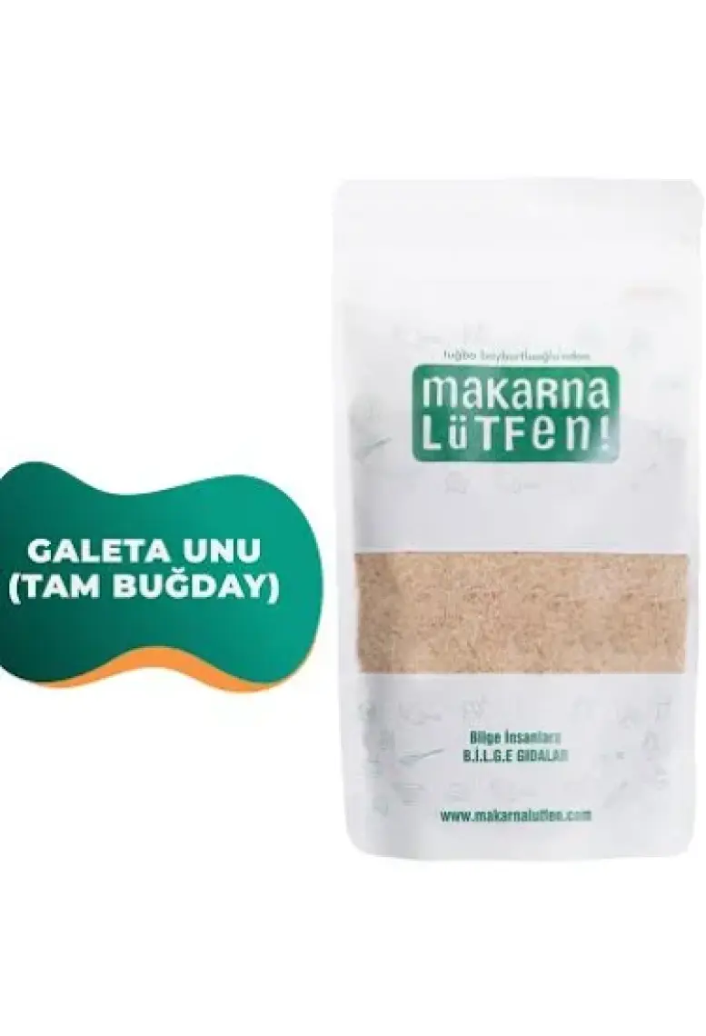 Makarna Lütfen Galeta Unu (Tam Buğday - 200 Gram)