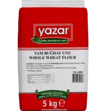Yazar Taş Değirmende Öğütülmüş Tam Buğday Unu 5 kg