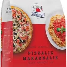 Sarı Semolina Pizzalık Ve Makarnalık Un 1 Kg