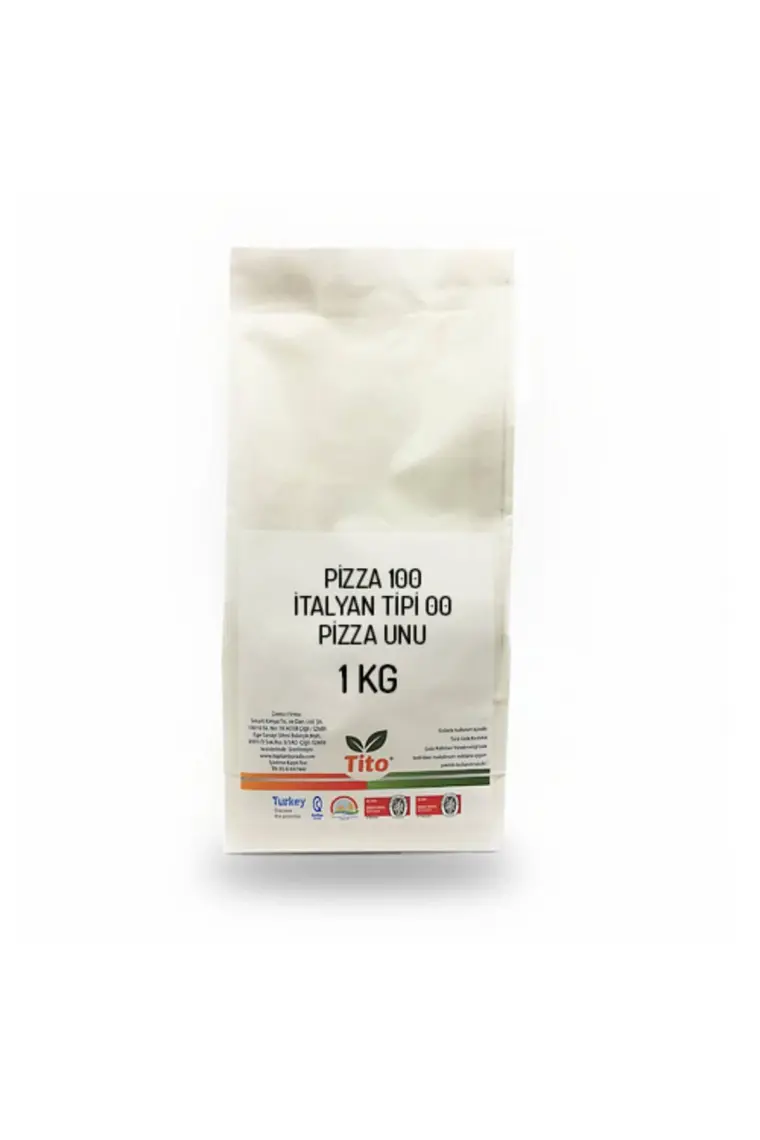 Tito PIZZA100 Italyan Tipi 00 Pizza Unu 1 kg