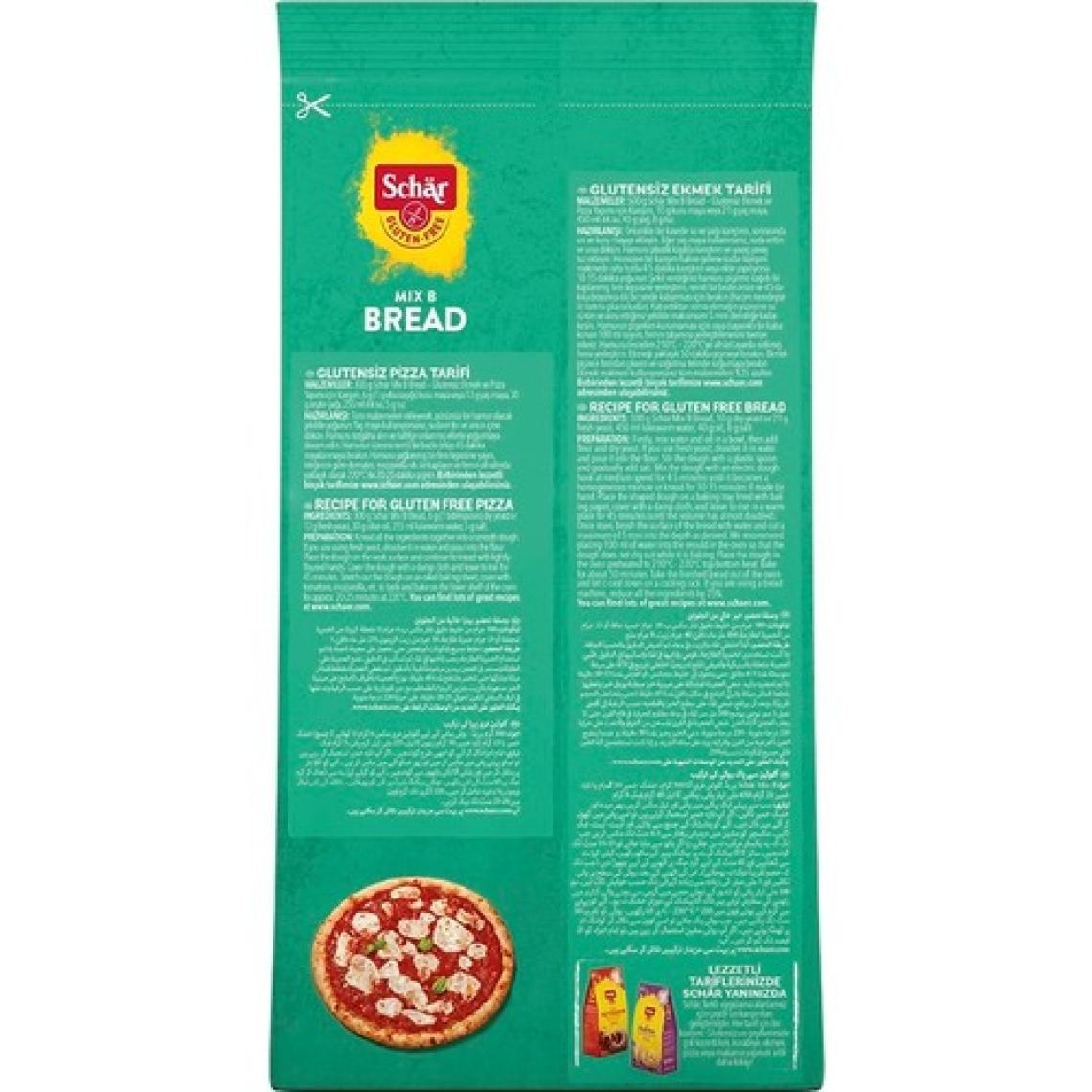 Schar Mix B Glutensiz Ekmek Unu 1000 GR (5 ADET)