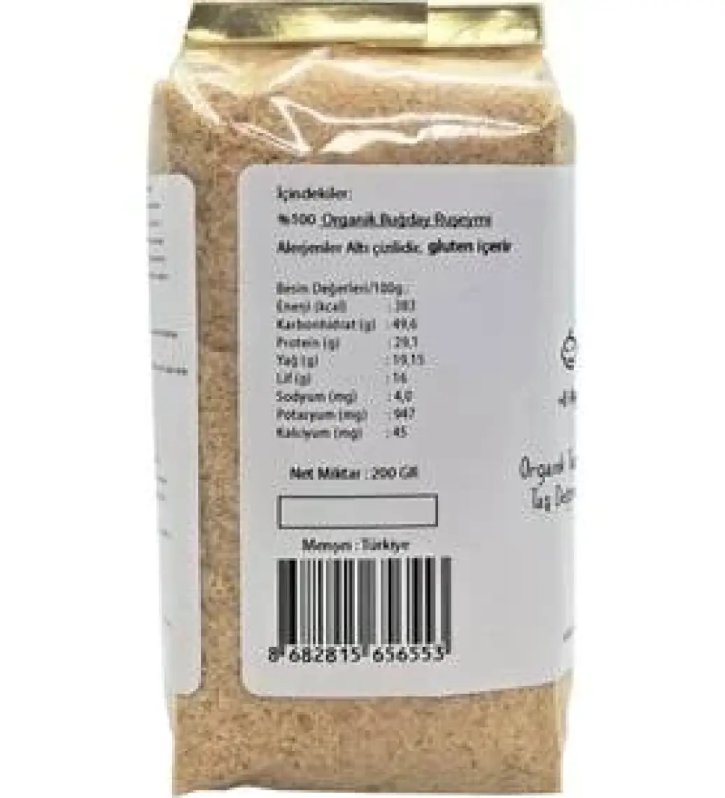 Ketbox Organik Doğal Buğday Ruşeymi 400 gr (200 gr x 2 Paket)