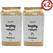 Ketbox Organik Doğal Buğday Ruşeymi 400 gr (200 gr x 2 Paket)