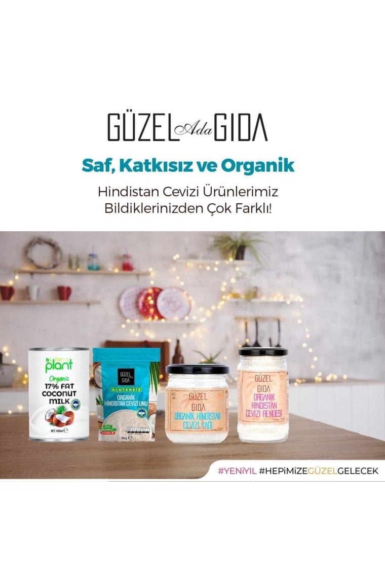 Glutensiz Organik Hindistan Cevizi Unu 250 gr