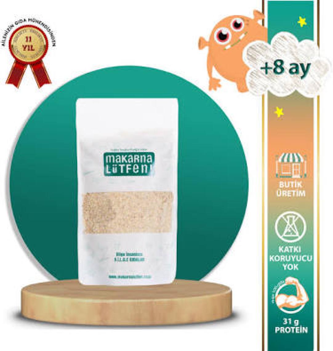 Makarna Lütfen Organik Ruşeym - Buğday Özü (+8 ay - 100 g)