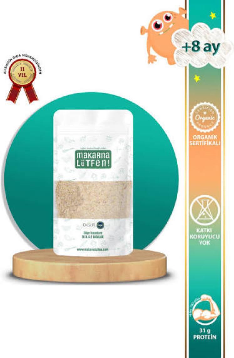 Makarna Lütfen Organik Ruşeym - Buğday Özü (+8 ay - 100 g)