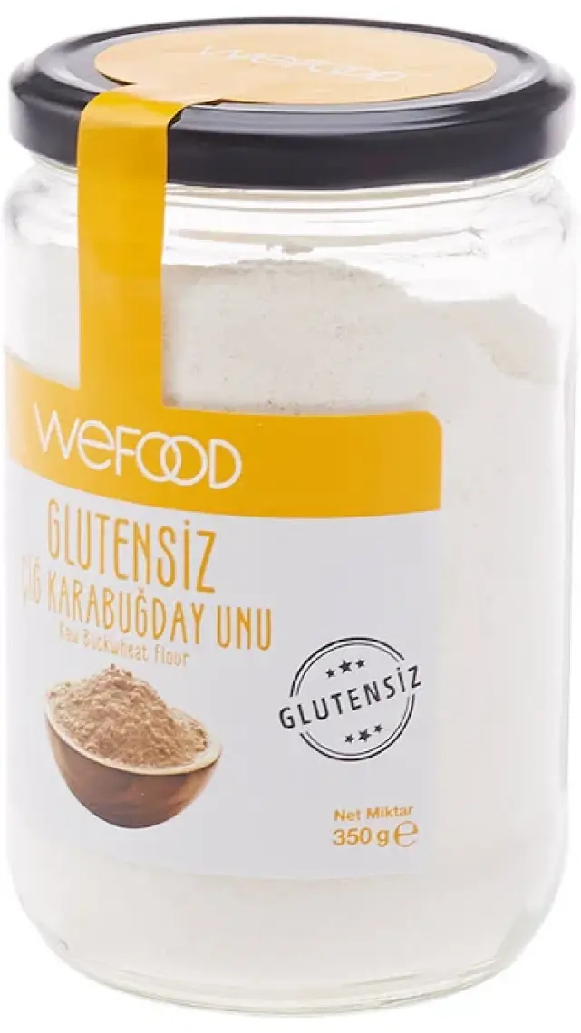 Wefood Glütensiz Çiğ Karabuğday Unu 350 gr 8681749104536