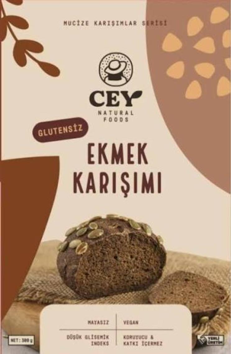 Cey Natural Glutensiz Ekmek Karışımı 300 gr